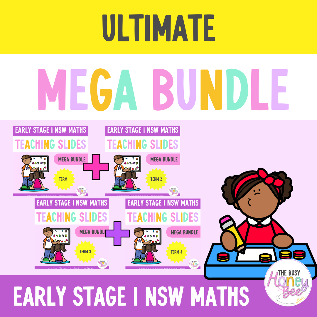 Early Stage 1 Ultimate Maths Teaching Slides Mega Bundle