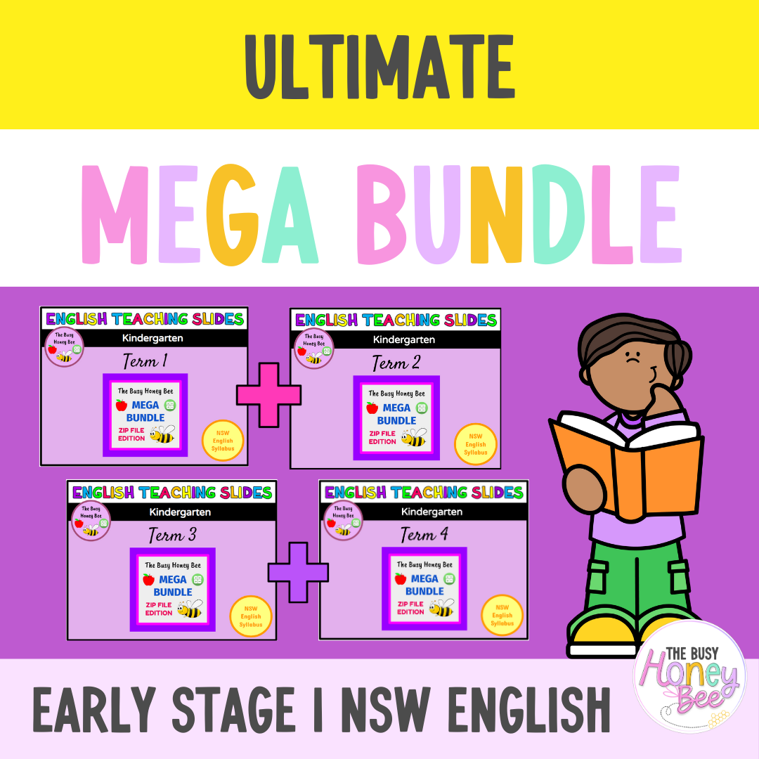 Early Stage 1 Ultimate English Teaching Slides Mega Bundle