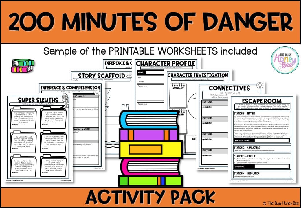 200 Minutes of Danger Activity Pack - Activity Pack