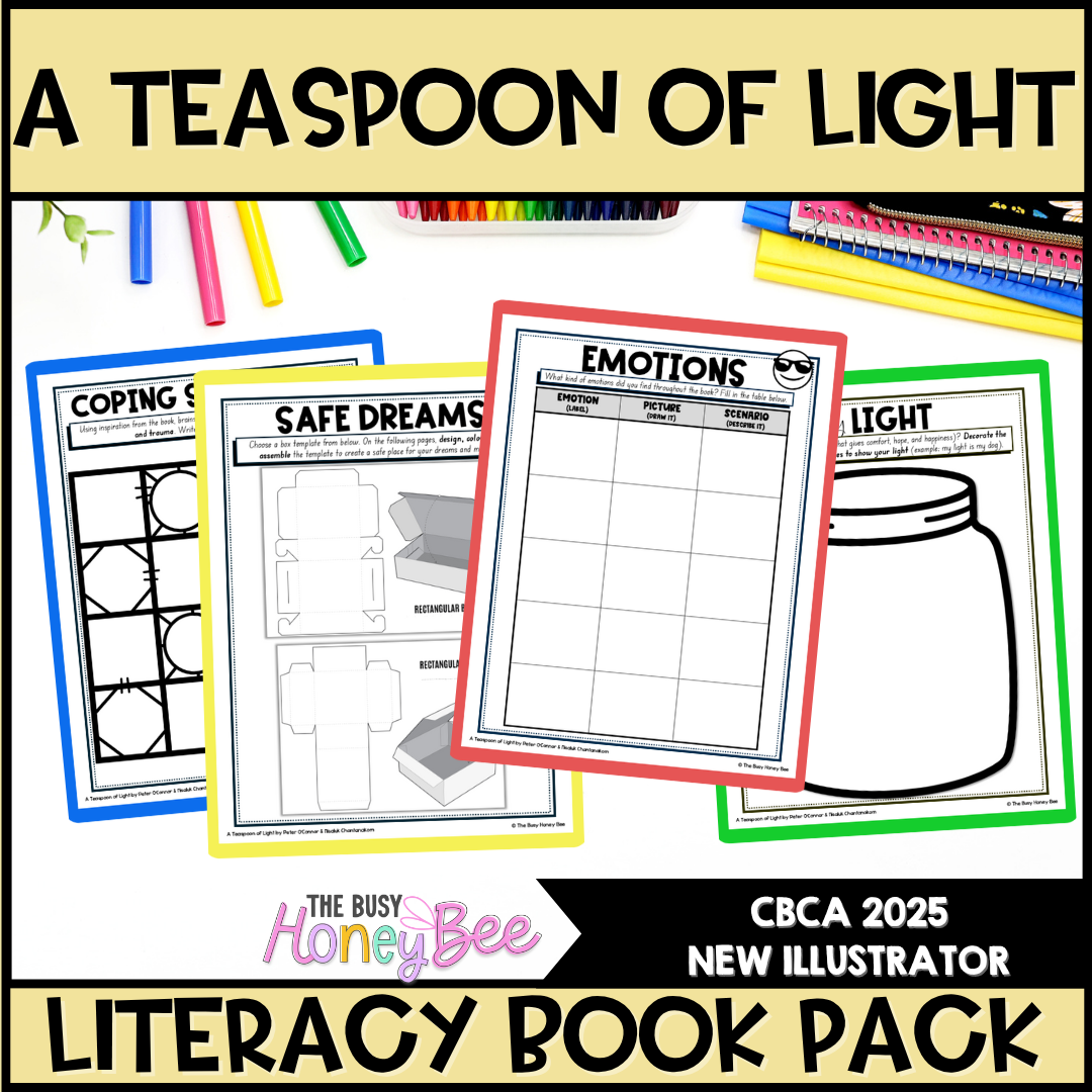 A Teaspoon of Light, Nisaluk Chantanakom - CBCA 2025 - Literacy Book Pack