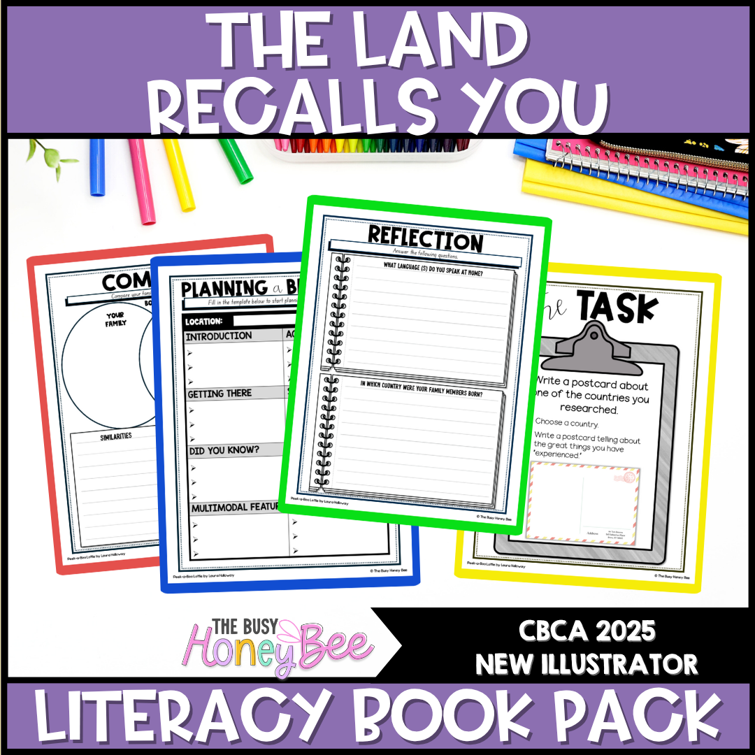 The Land Recalls You, David Cragg & Noni Cragg - CBCA 2025 - Literacy Book Pack