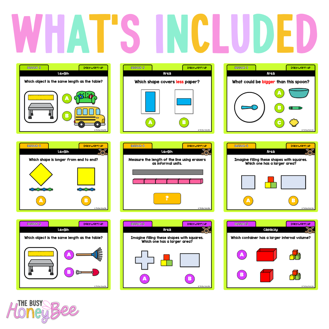 Multi Age K-2 Year B Australian | NSW Maths Daily Review | Warm-Up Unit 14