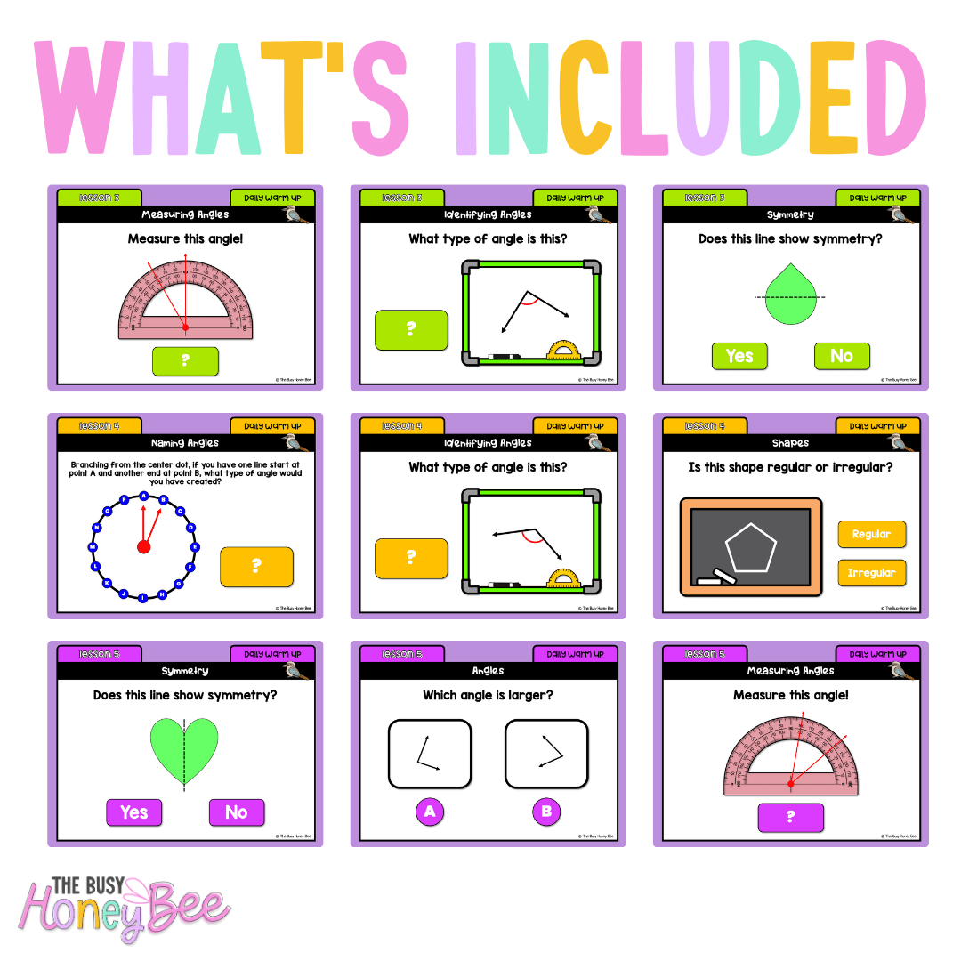 Multi Age 3-6 Year A Australian | NSW Math Daily Review | Warm-Up Unit 19
