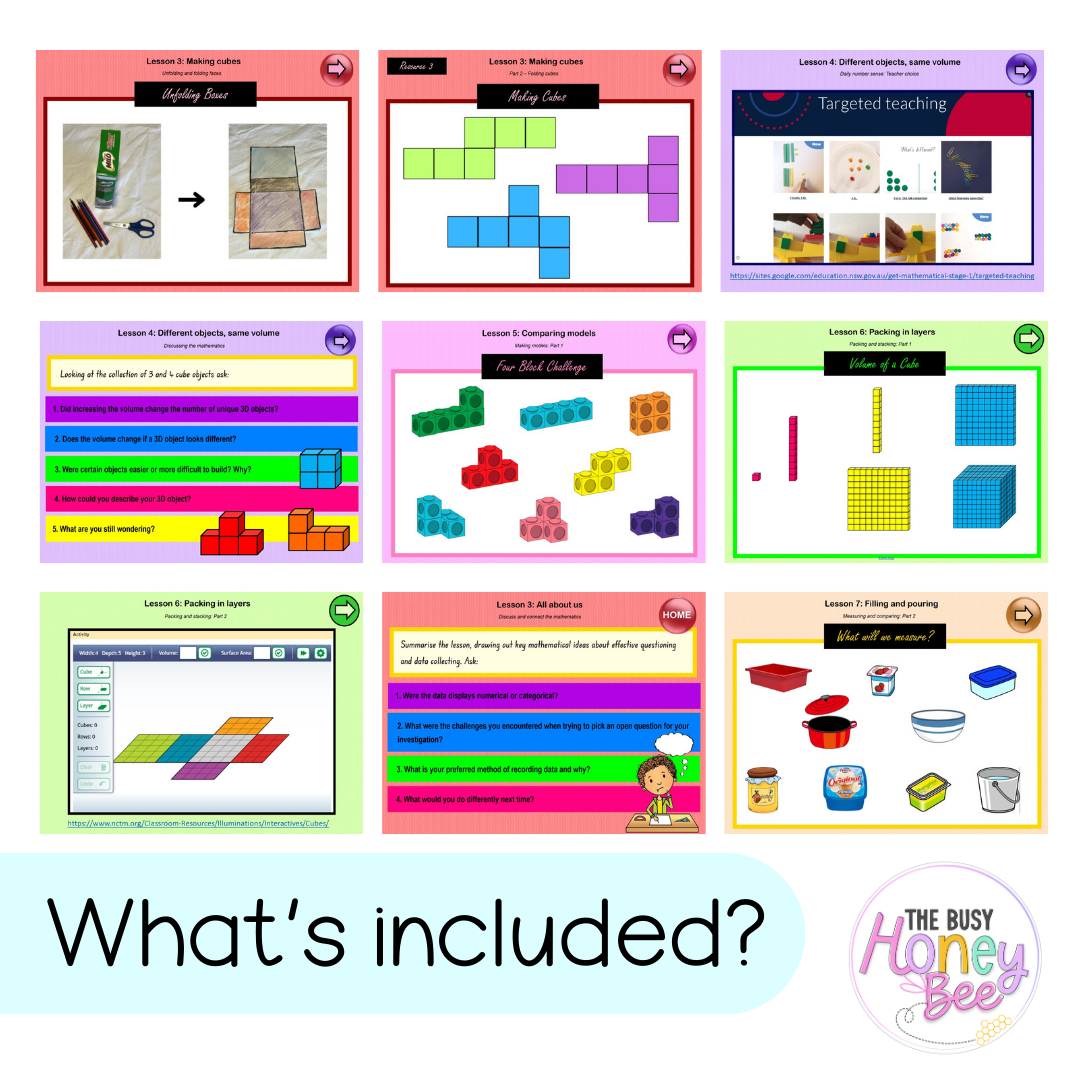 Stage 1 Year B Unit 39 NSW Maths Teaching Slides