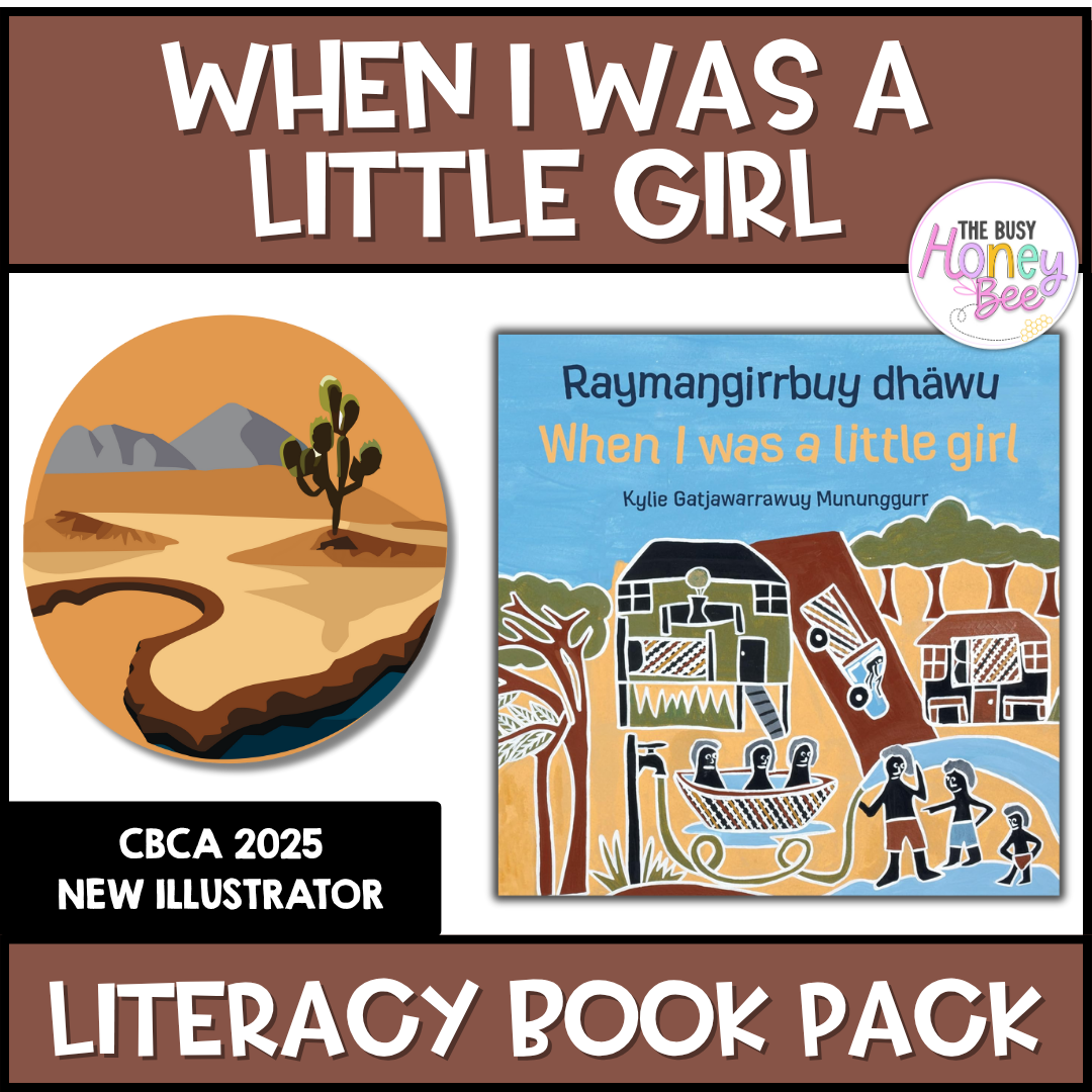 Raymaŋgirrbuy dhäwu, When I was a little girl, Kylie Gatjawarrawuy Mununggurr - CBCA 2025 - Literacy Book Pack