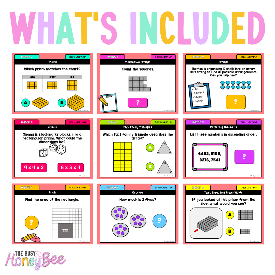 Stage 2 Year A Australian | NSW Math Daily Review | Warm-Up Unit 17
