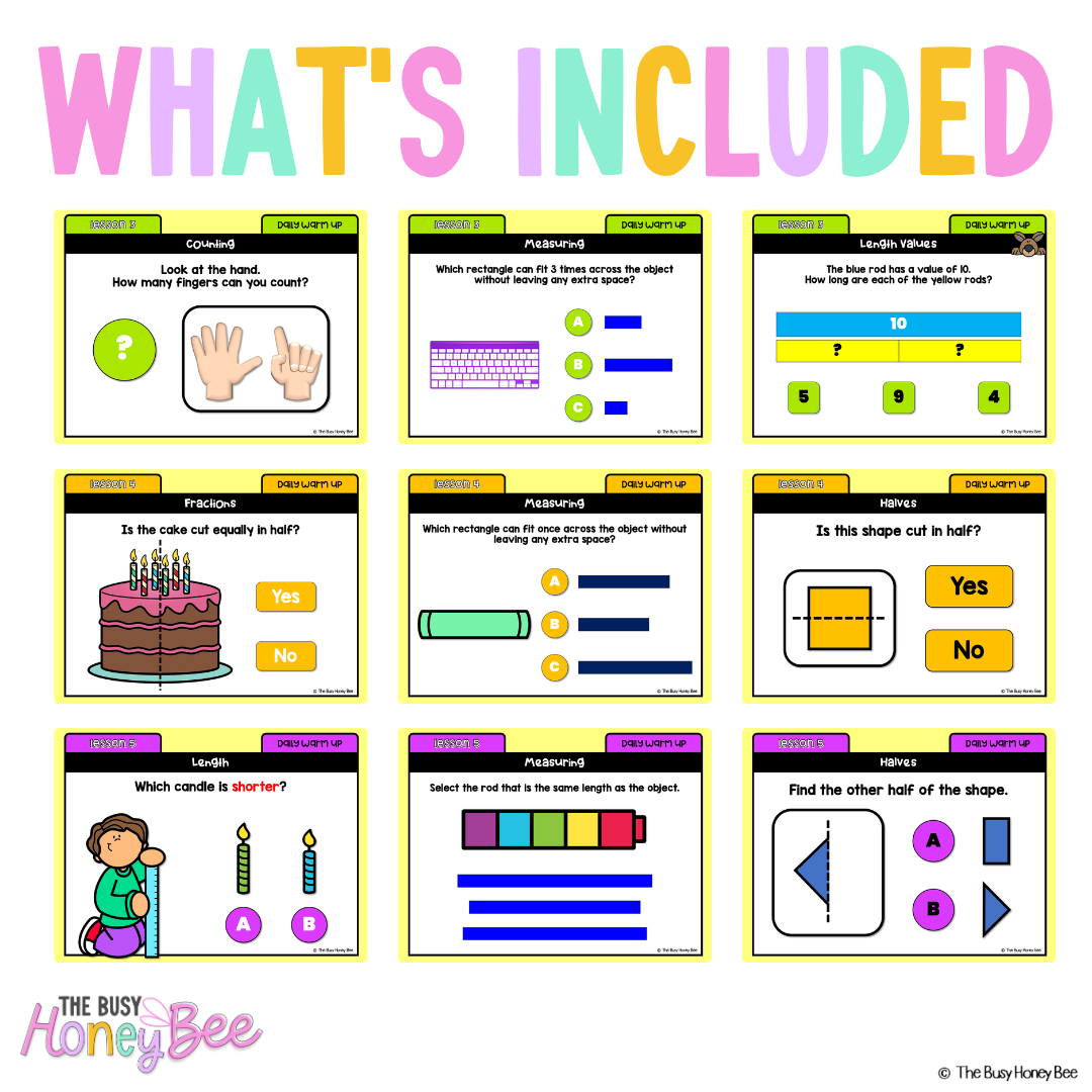 Multi Age K-2 Year A Ultimate Math Australian | NSW Math Daily Review | Warm-Up Mega Bundle