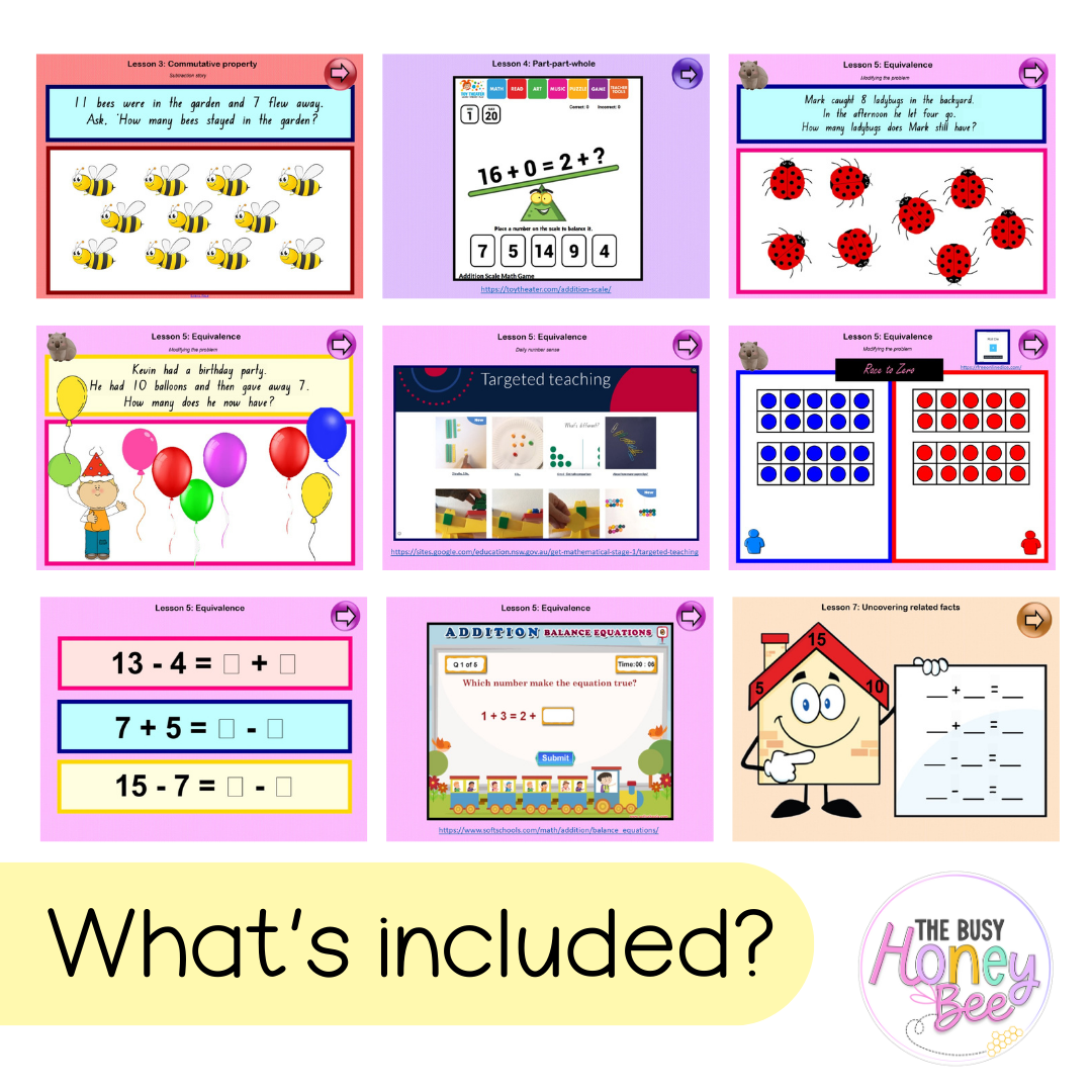 Multi Age K-2 Year A Unit 9 NSW Maths Teaching Slides