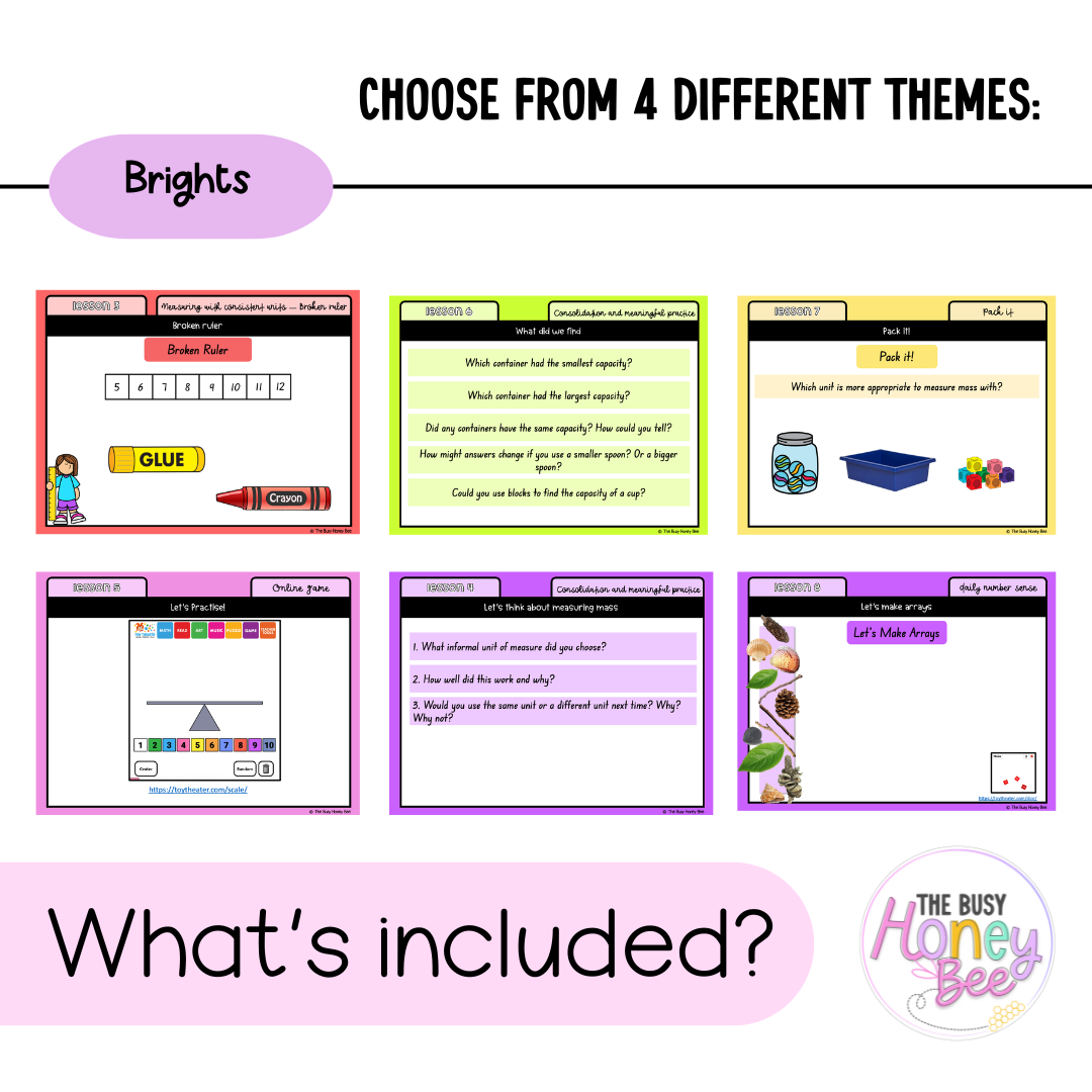 Stage 1 Year A Term 4 Maths Mega Bundle