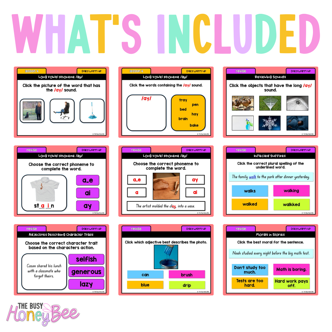 Stage 2 Year A Australian | NSW English Daily Review | Warm-Up Unit 1 Week 3