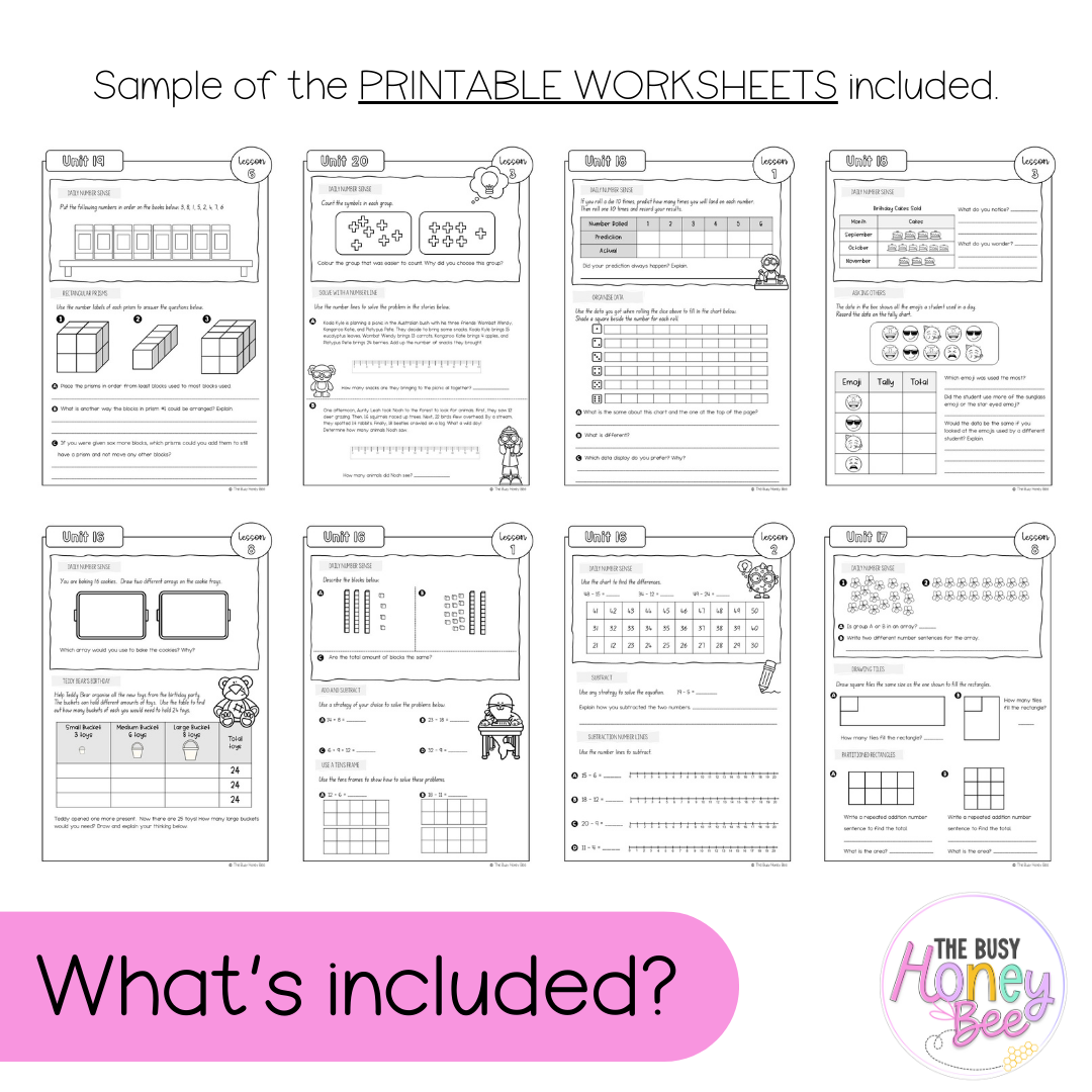 Stage 1 Year A NSW Maths Workbook Term 4