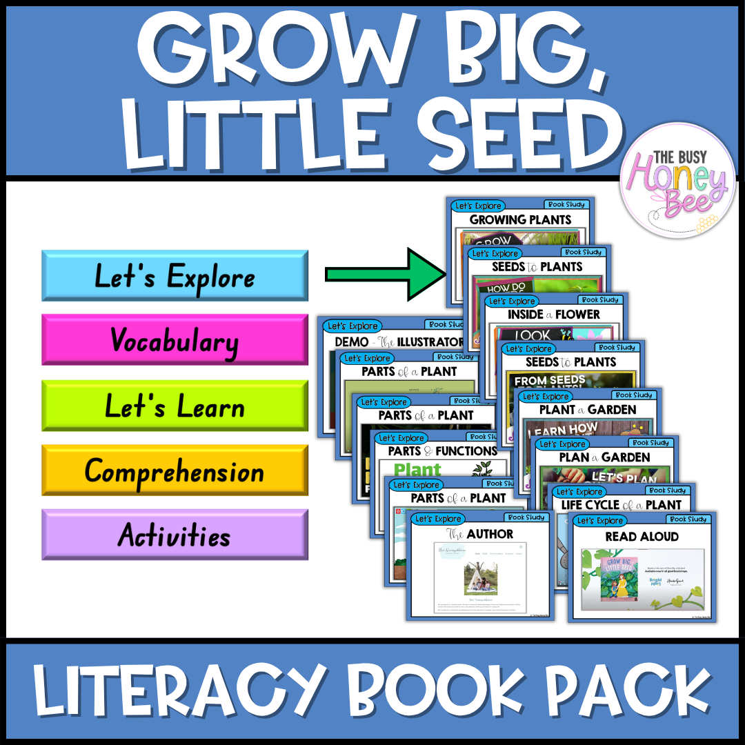 Grow Big, Little Seed, Sarah Capon - CBCA 2025 - Literacy Book Pack