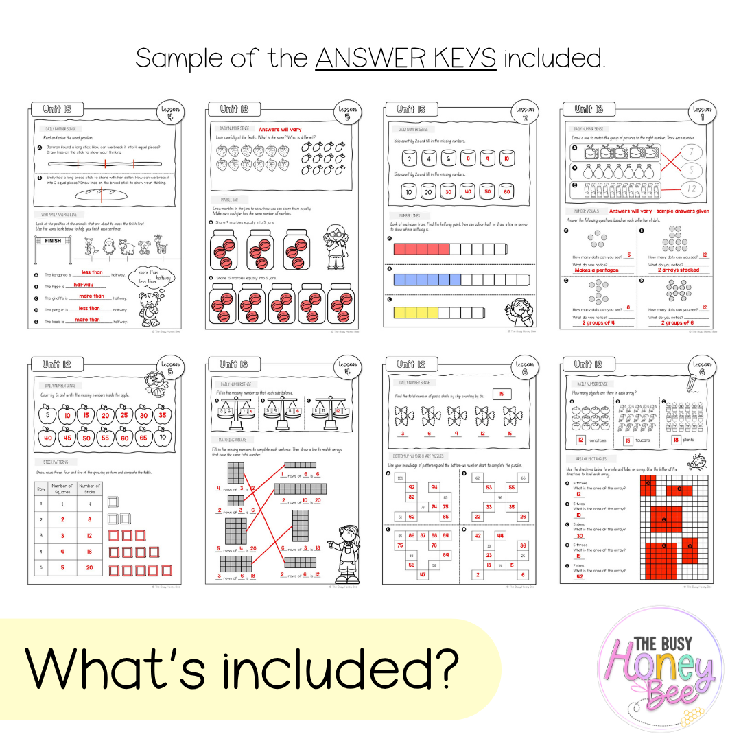 Multi Age K-2 Year A NSW Maths Workbook Term 3