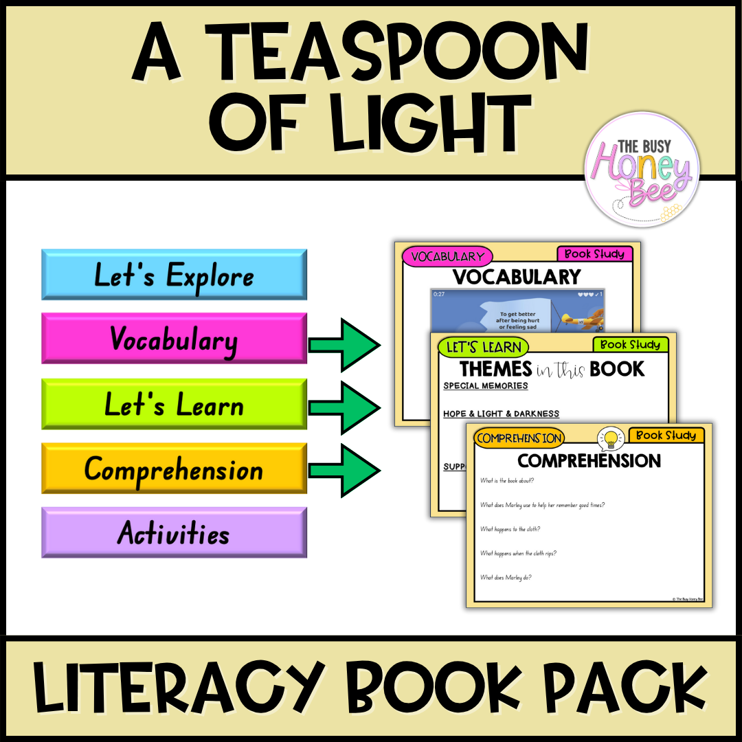 A Teaspoon of Light, Nisaluk Chantanakom - CBCA 2025 - Literacy Book Pack