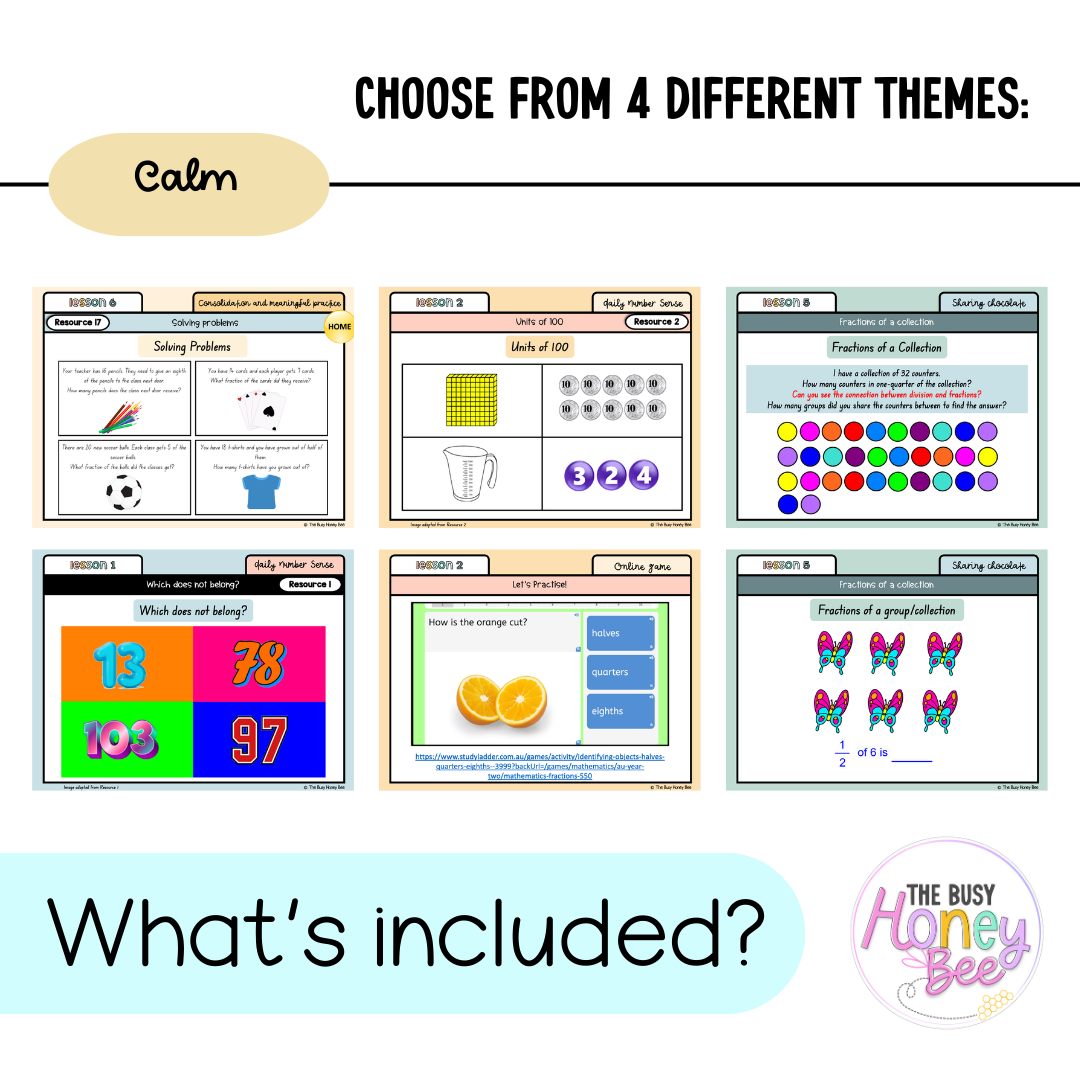 Stage 1 Year B Term 3 Maths Mega Bundle
