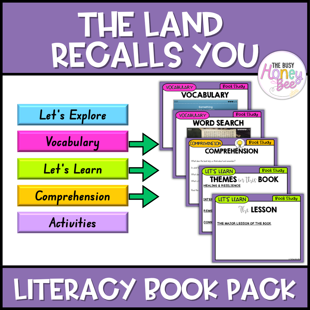 The Land Recalls You, David Cragg & Noni Cragg - CBCA 2025 - Literacy Book Pack