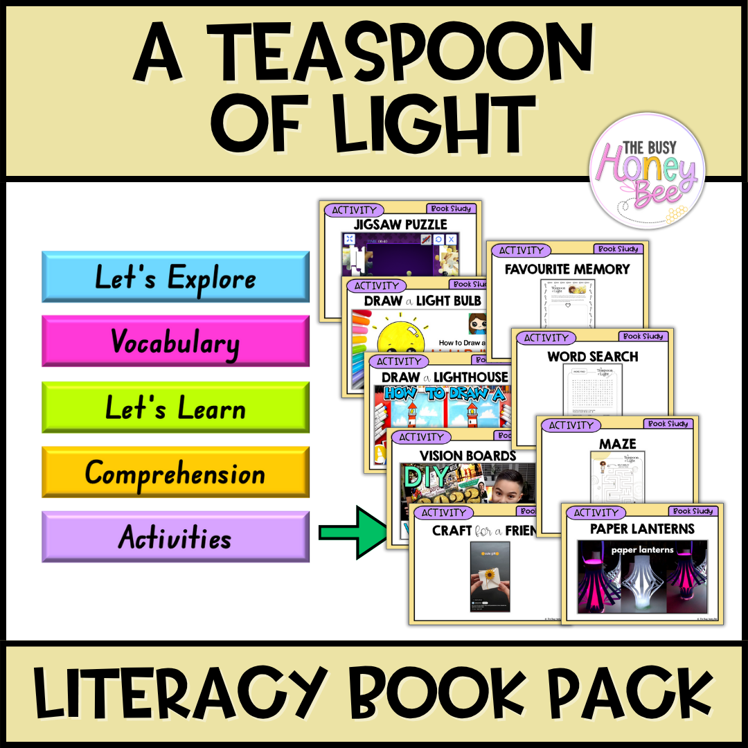A Teaspoon of Light, Nisaluk Chantanakom - CBCA 2025 - Literacy Book Pack