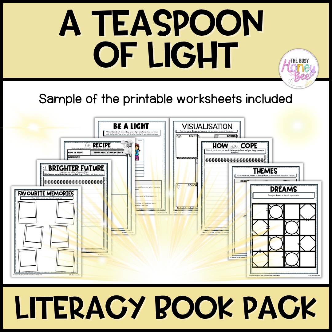 A Teaspoon of Light, Nisaluk Chantanakom - CBCA 2025 - Literacy Book Pack