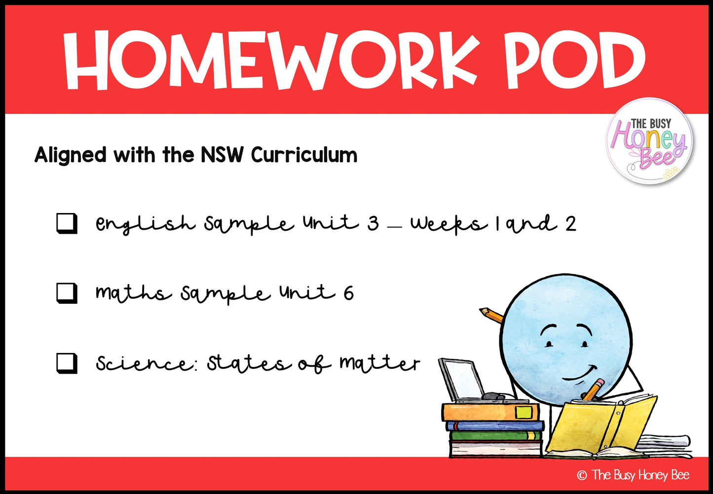 Stage 2 Year A Homework/Learning Pod 6