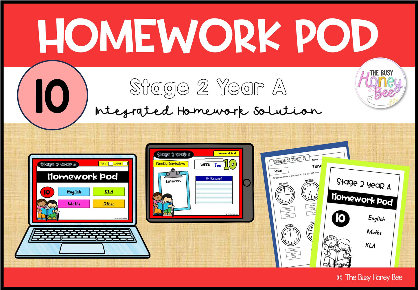 Stage 2 Year A Homework/Learning Pod 10