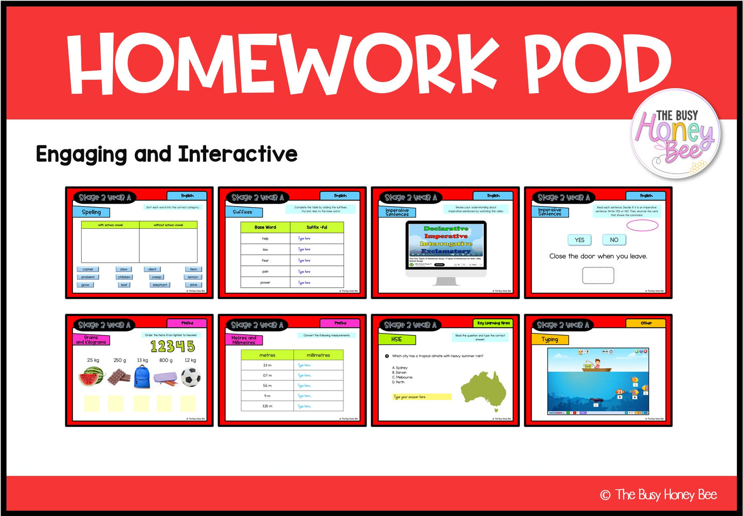 Stage 2 Year A Homework/Learning Pod 14