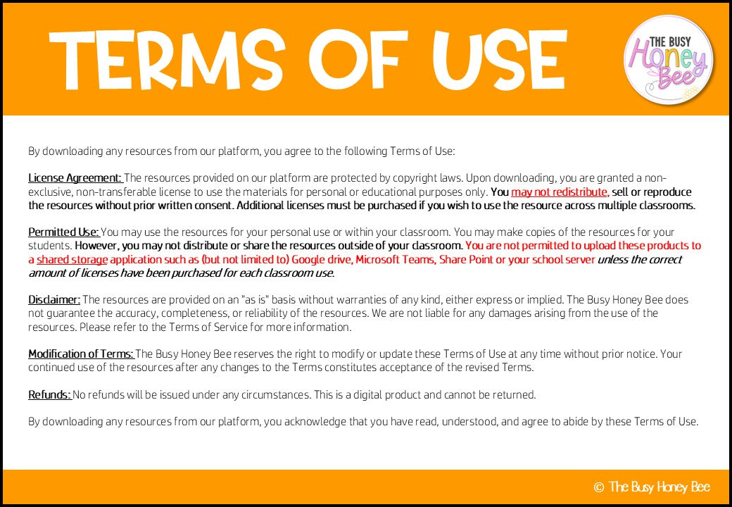 Stage 2 Year B Homework/Learning Pod 30