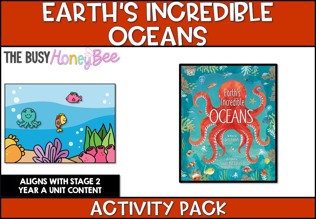 Earth’s Incredible Oceans Activity Pack