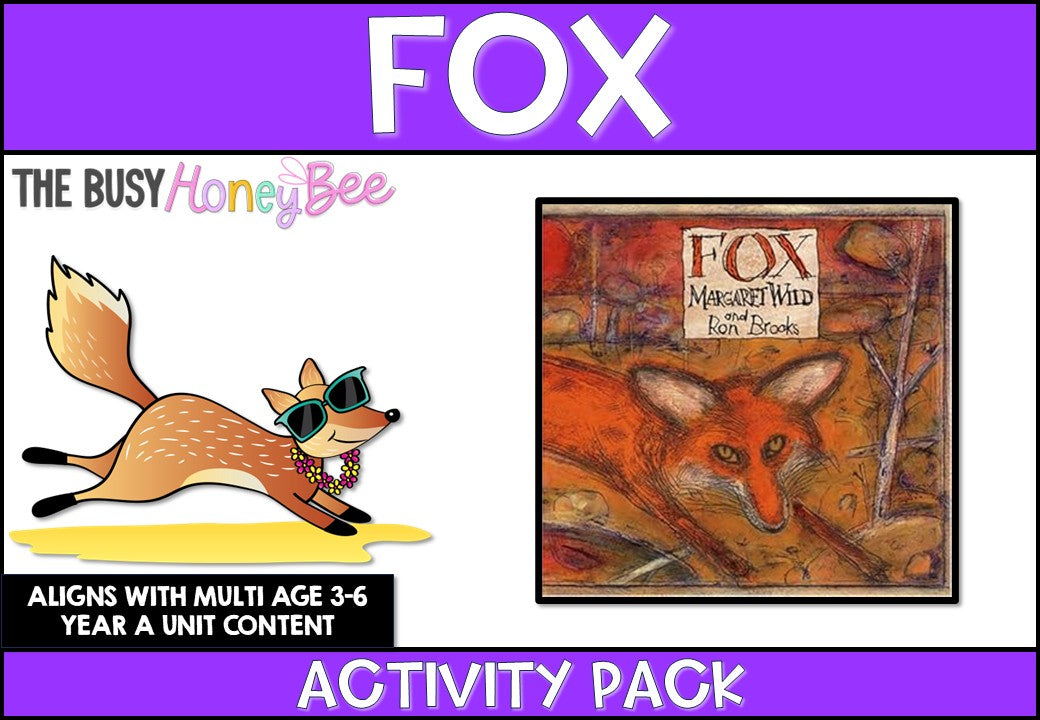 Fox Activity Pack