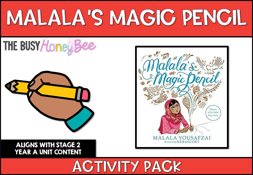 Malala's Magic Pencil Activity Pack