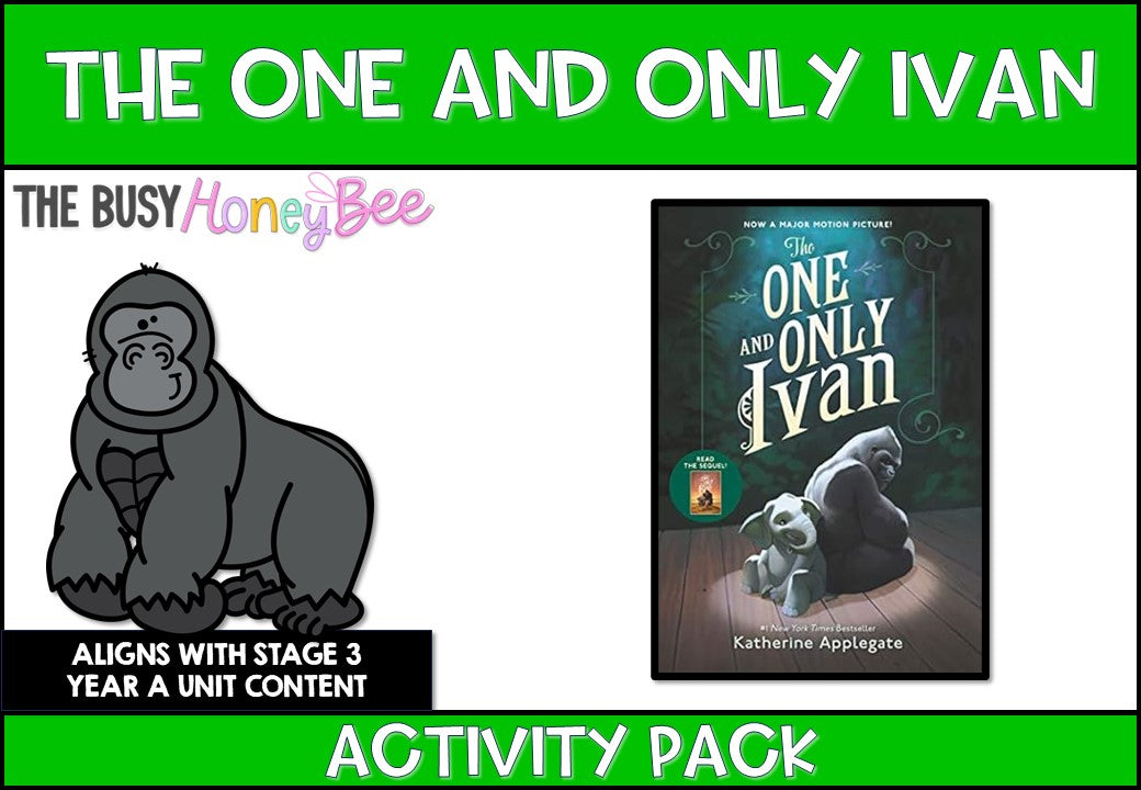 The One and Only Ivan Activity Pack