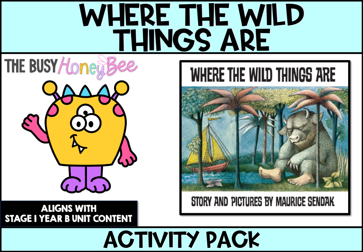 Where the Wild Things Are Activity Pack