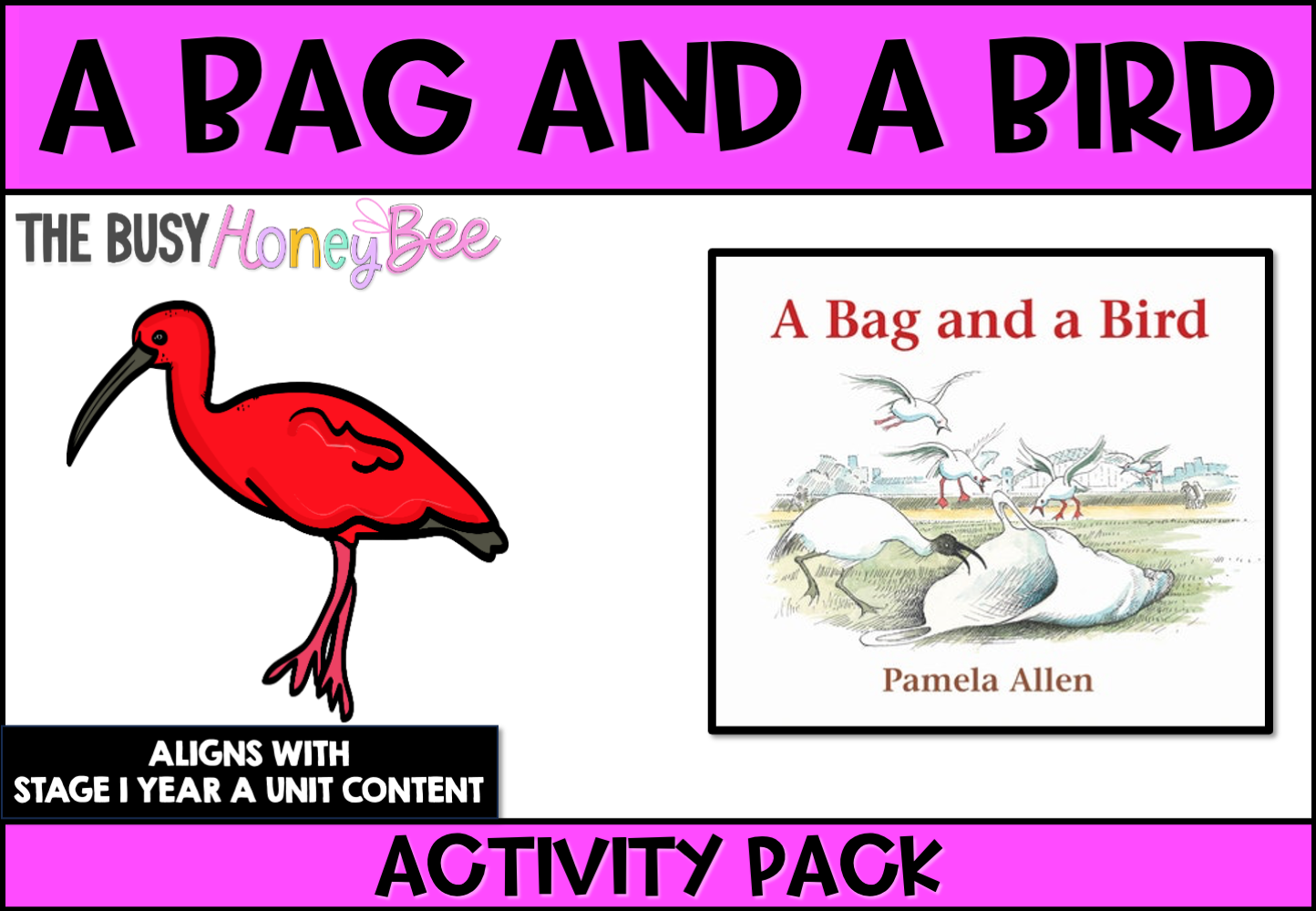 A Bag and a Bird Activity Pack