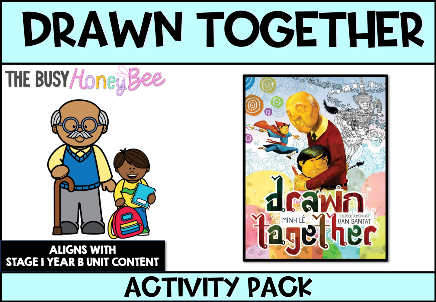 Drawn Together by Minh Lê Activity Pack