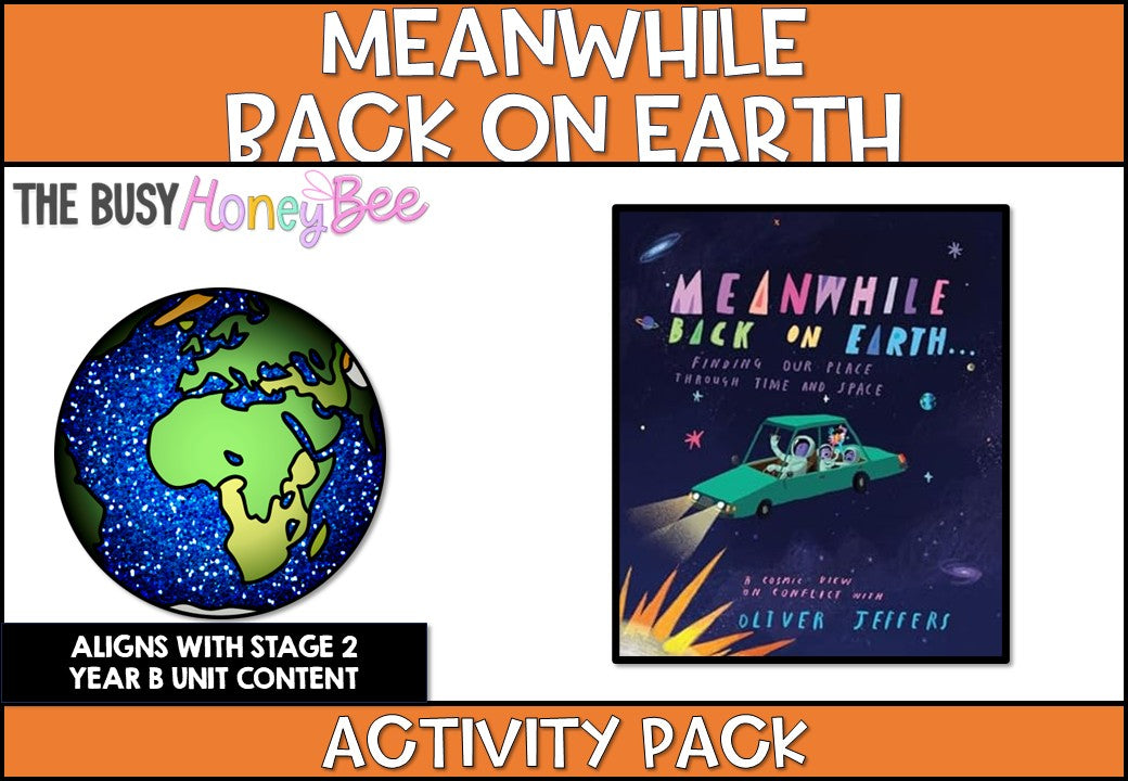 Meanwhile Back on Earth Activity Pack