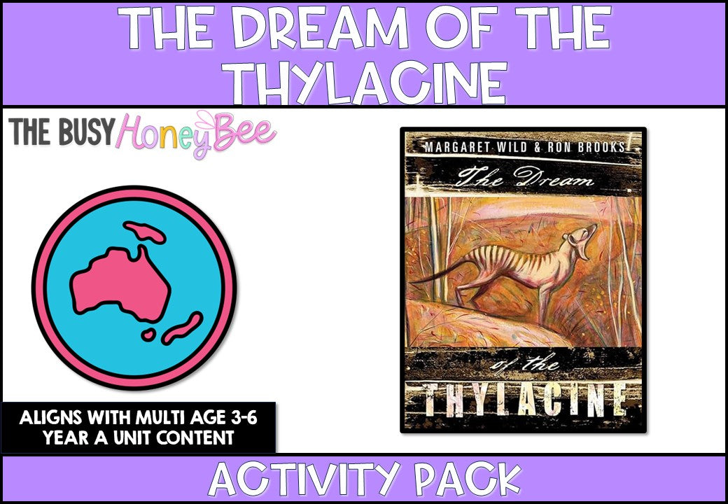 The Dream of the Thylacine Activity Pack