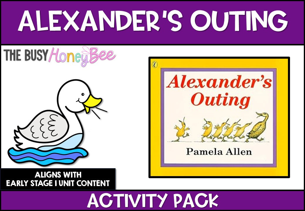 Alexander's Outing Activity Pack