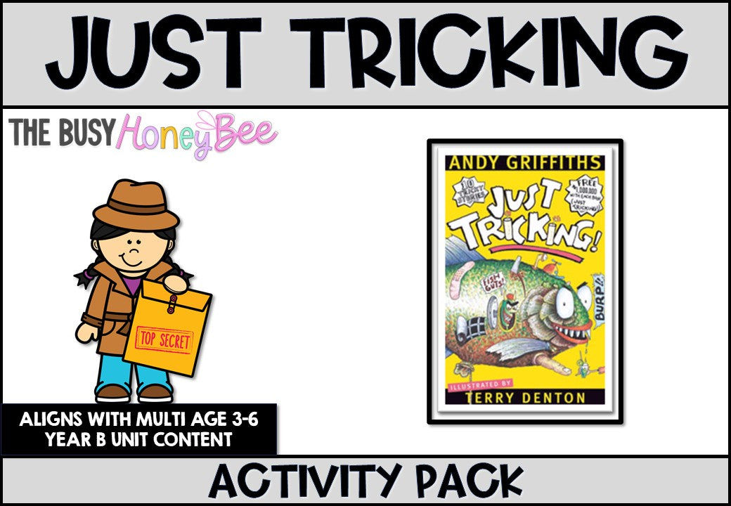 Just Tricking! by Andy Griffiths Activity Pack