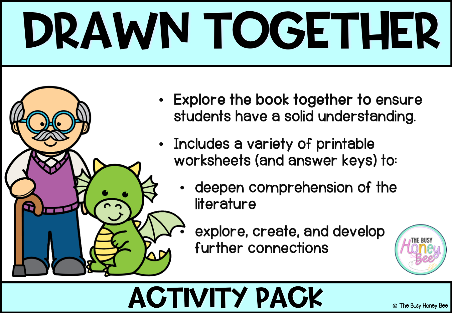 Drawn Together by Minh Lê Activity Pack