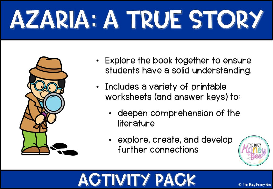 Azaria Activity Pack