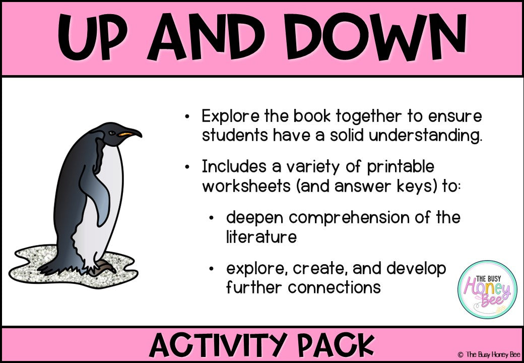 Up and Down Activity Pack