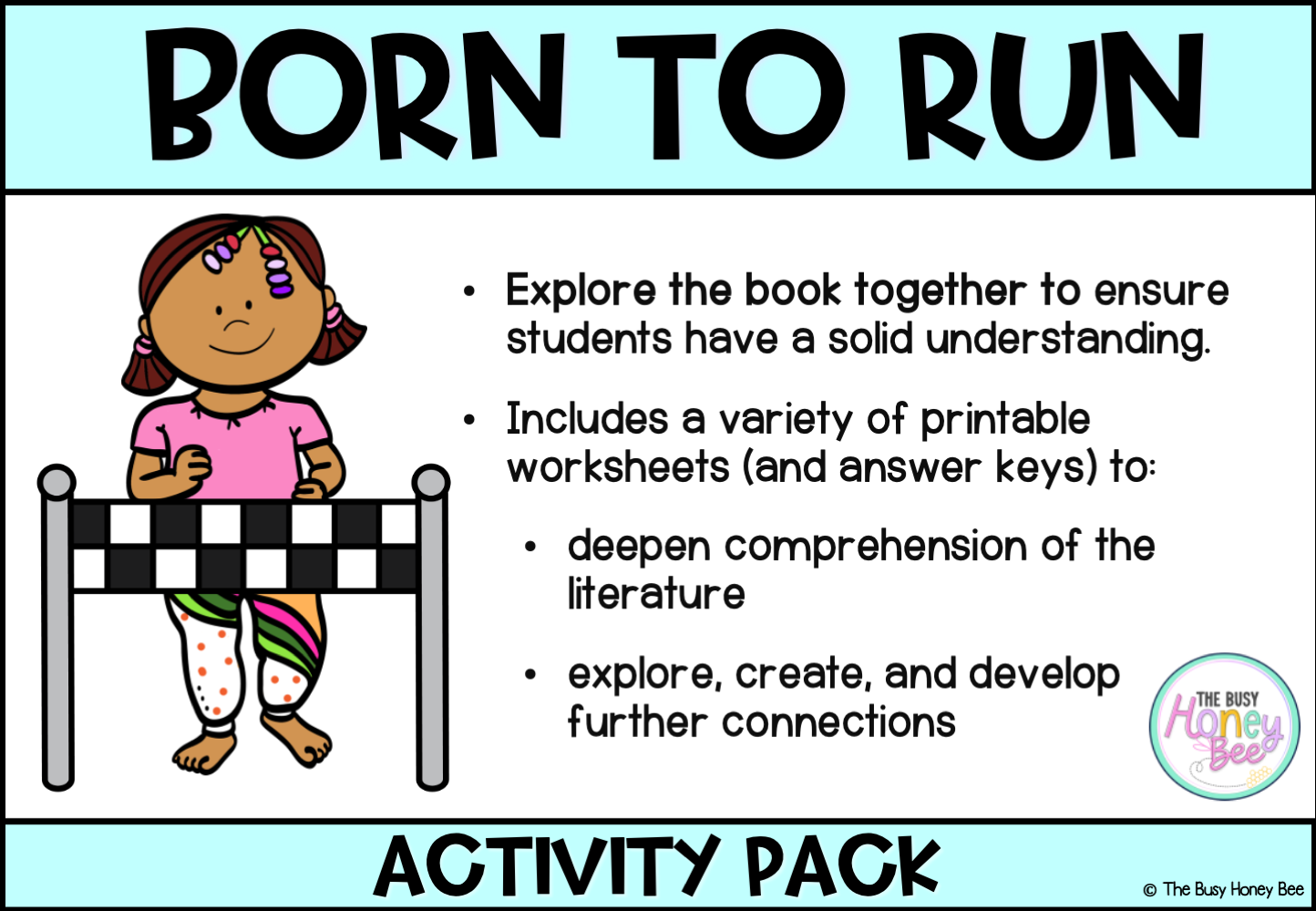 Born to Run by Cathy Freeman Activity Pack