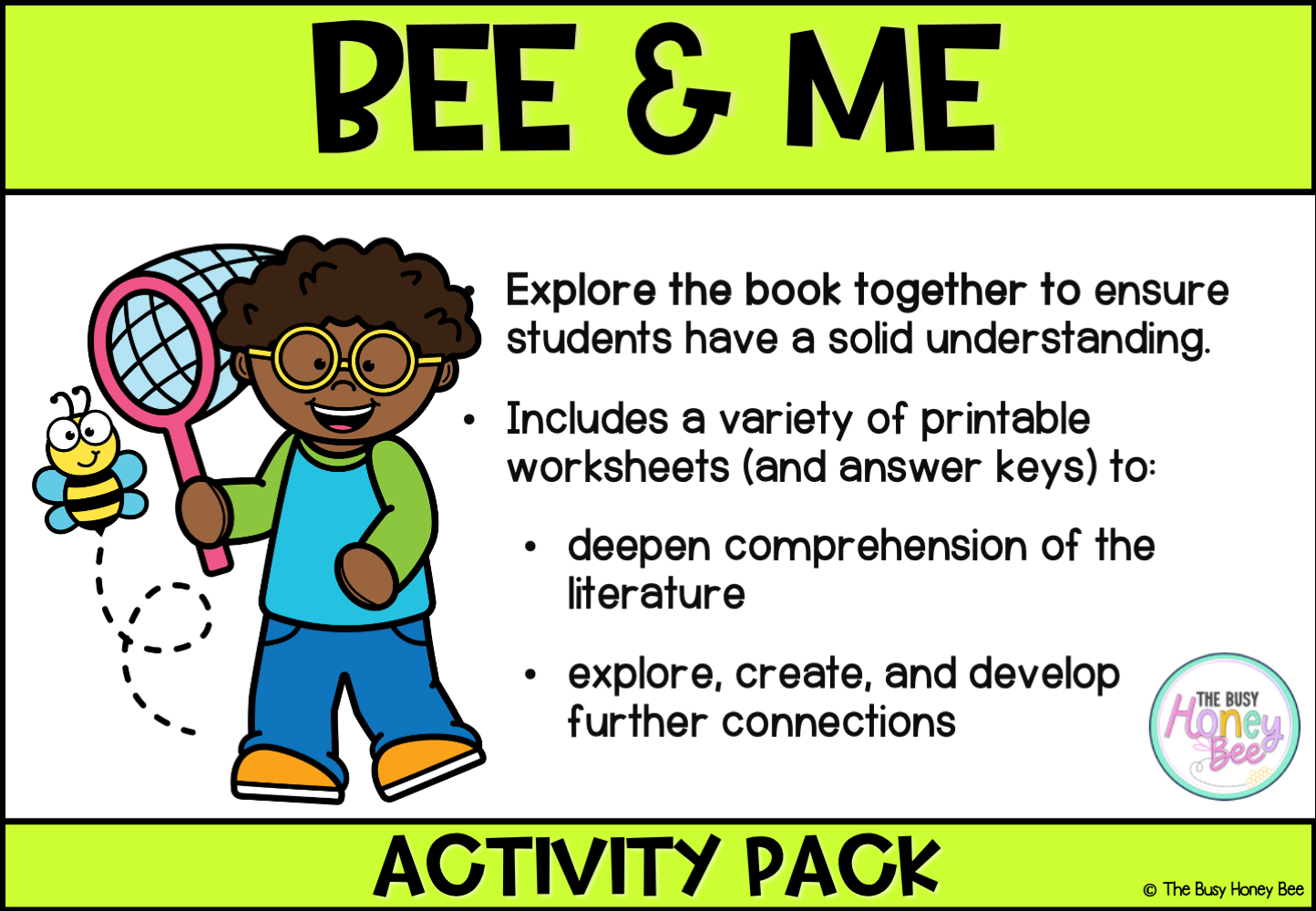 Bee & Me by Alison Jay Activity Pack