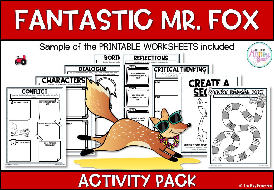 Fantastic Mr Fox Activity Pack