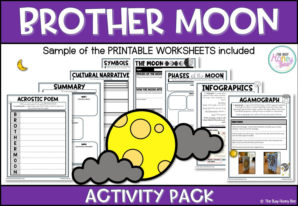 Brother Moon Activity Pack