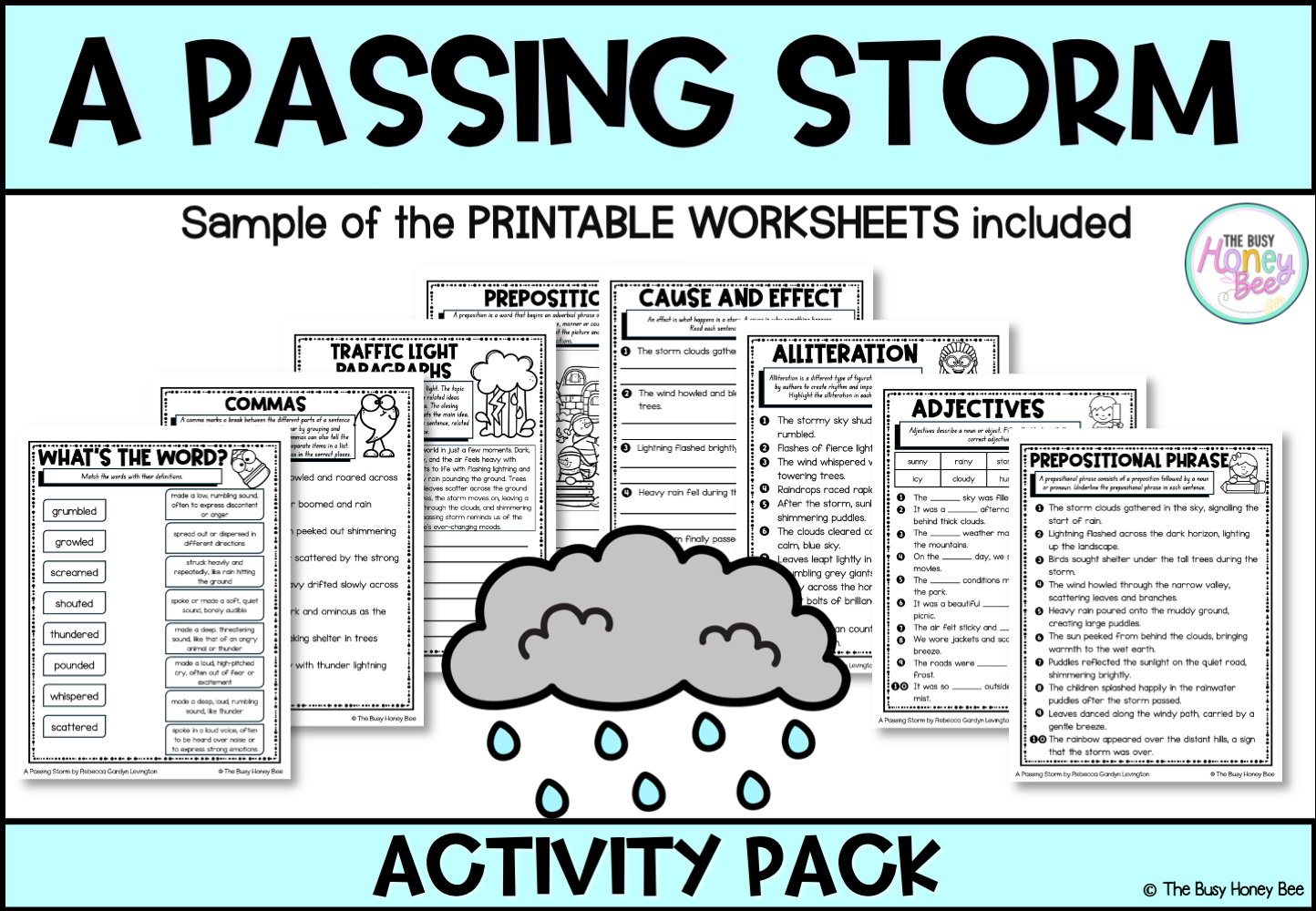 A Passing Storm Activity Pack