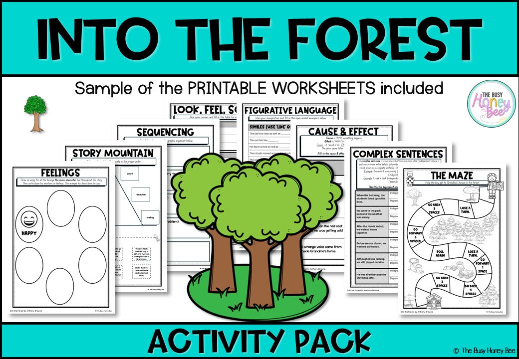 Into the Forest Activity Pack