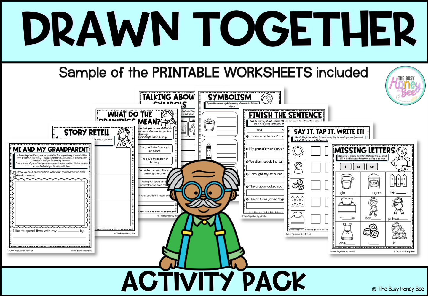 Drawn Together by Minh Lê Activity Pack