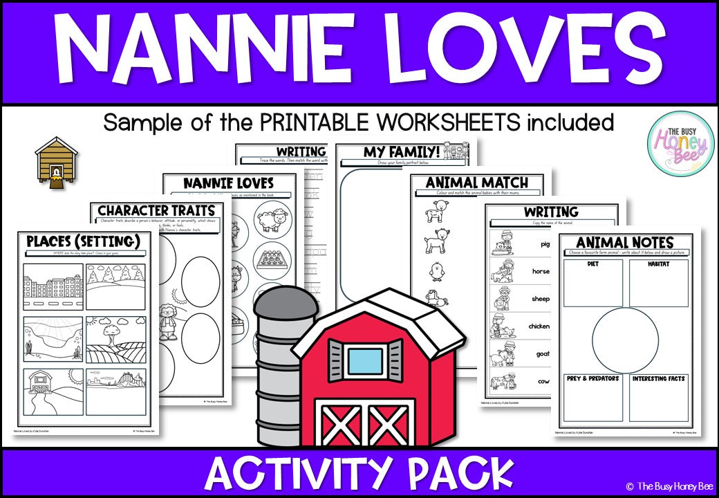 Nannie Loves Activity Pack