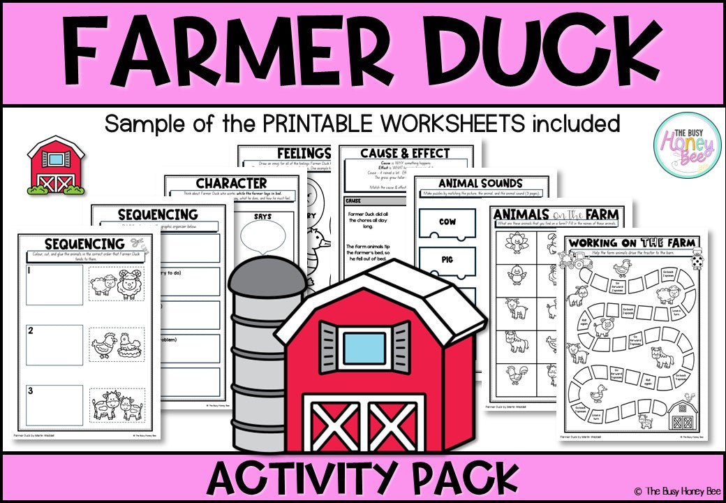 Farmer Duck Activity Pack