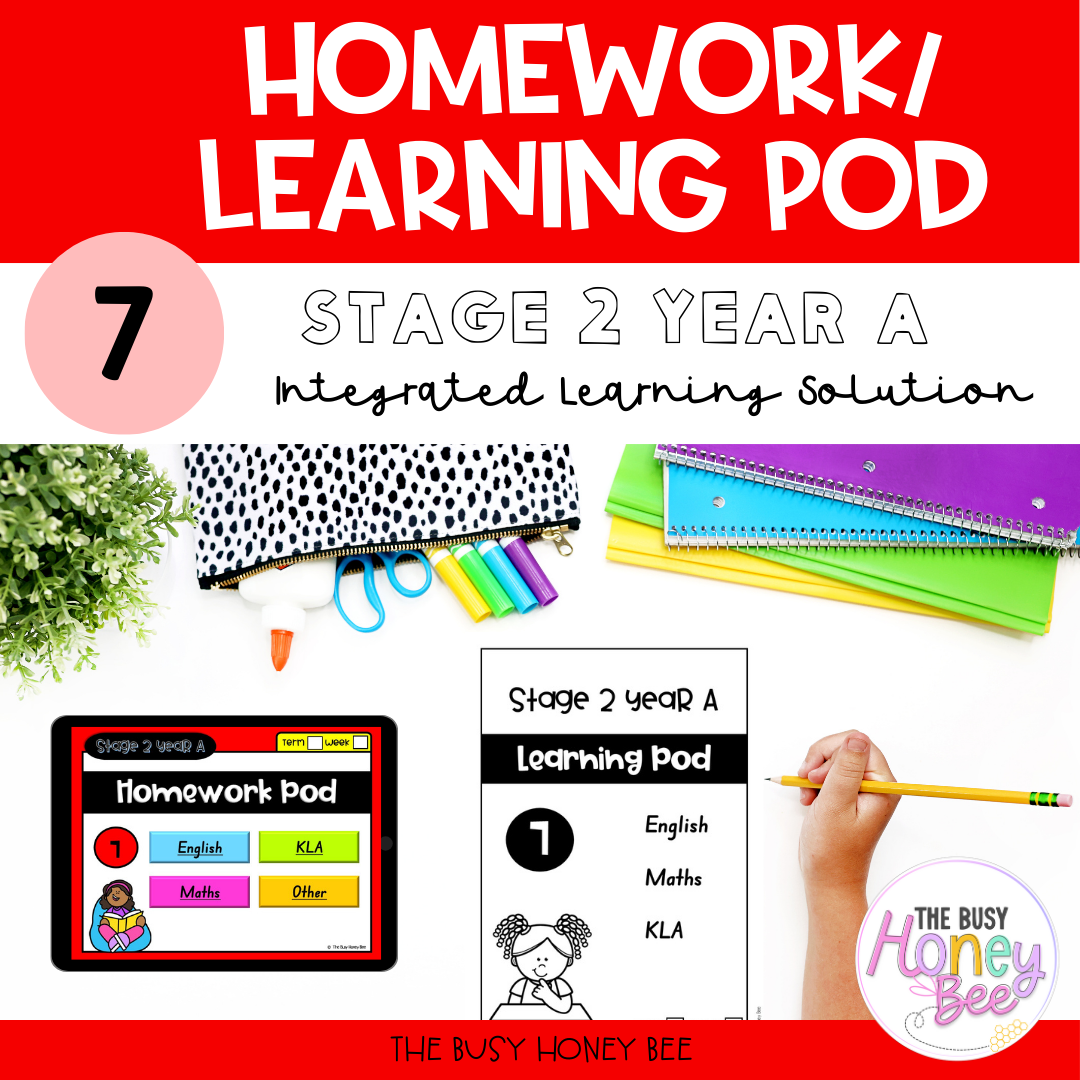 Stage 2 Year A Homework/Learning Pod 7